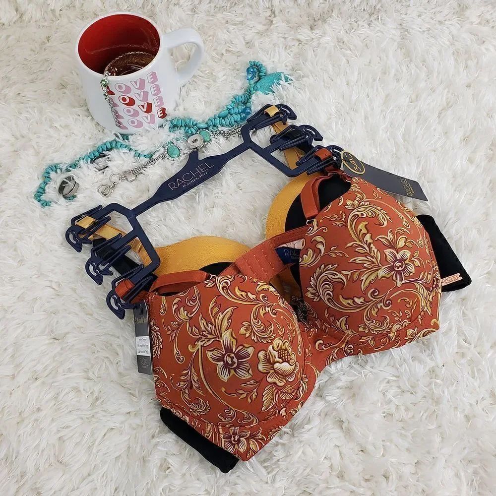 RACHELβROYβ34CΒ Multicolorβ3βPackβPerfectβCoverageβPushupβSexyβBra